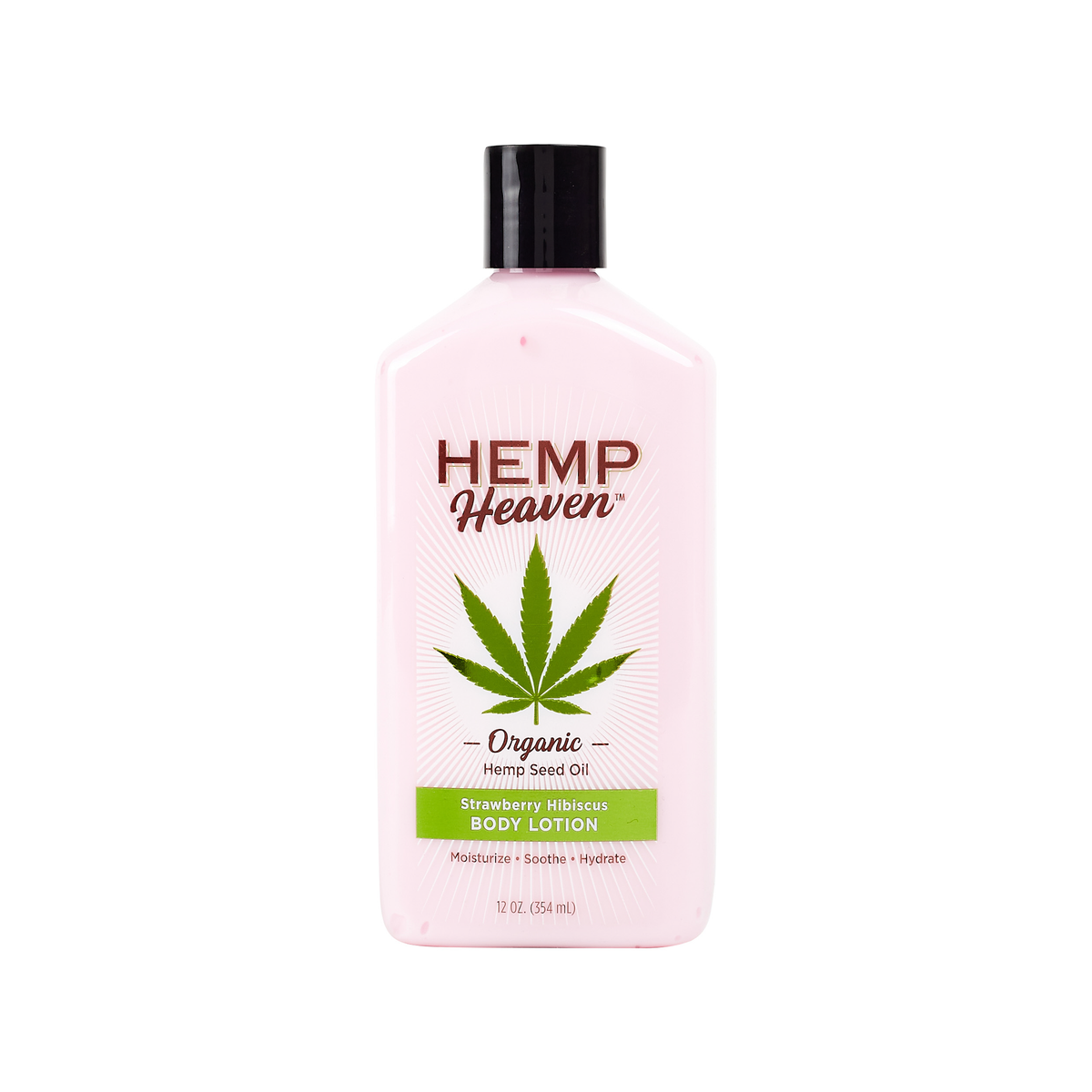 12oz Hemp Heaven Strawberry Hibiscus Lotion 396-4-20839