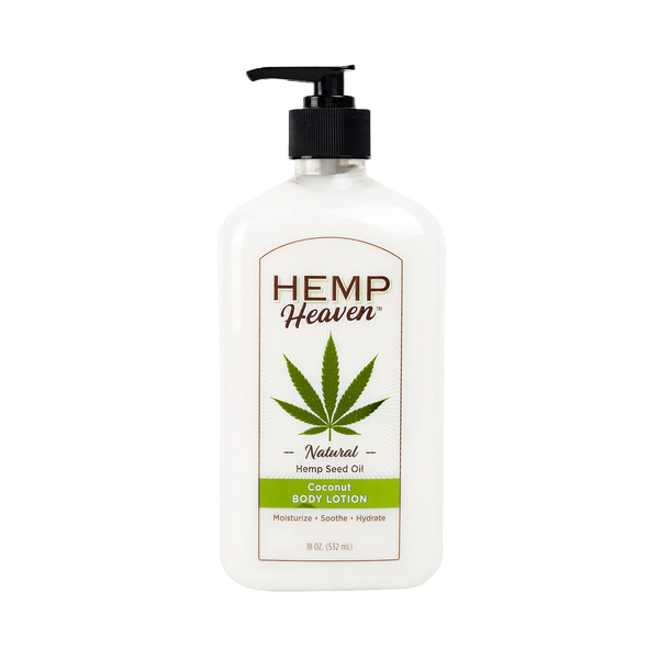 18oz Hemp Heaven Coconut Lotion, 639