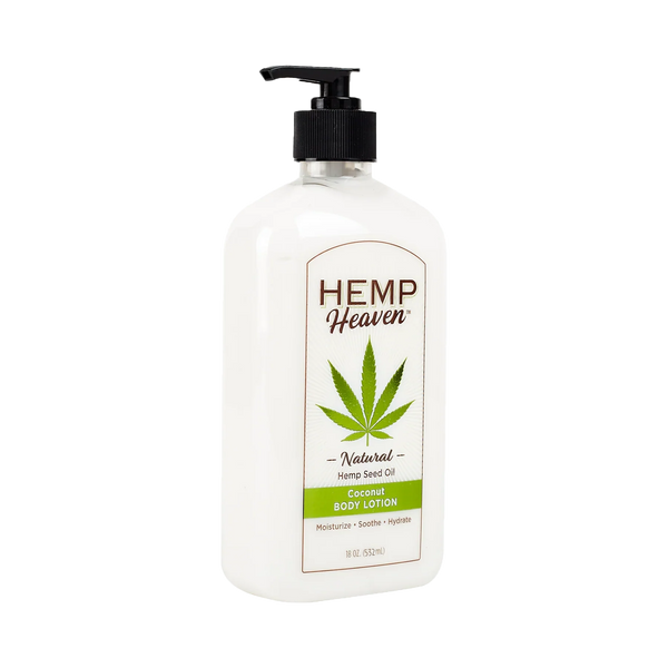 18oz Hemp Heaven Coconut Lotion, 639