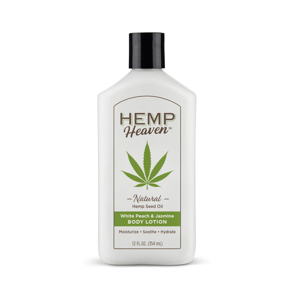 12oz Hemp Heaven Peach & Jasmine Body Lotion 751