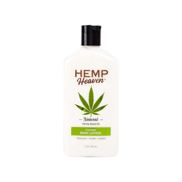 12oz Hemp Heaven Seed Oil Coconut Lotion 397-1