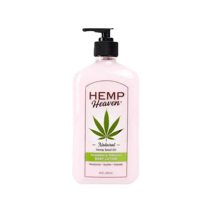 18oz Hemp Heaven Strawberry Hibiscus Lotion 20825
