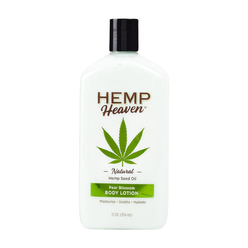 12oz Hemp Heaven Seed Oil Pear Blossom Lotion 398-8