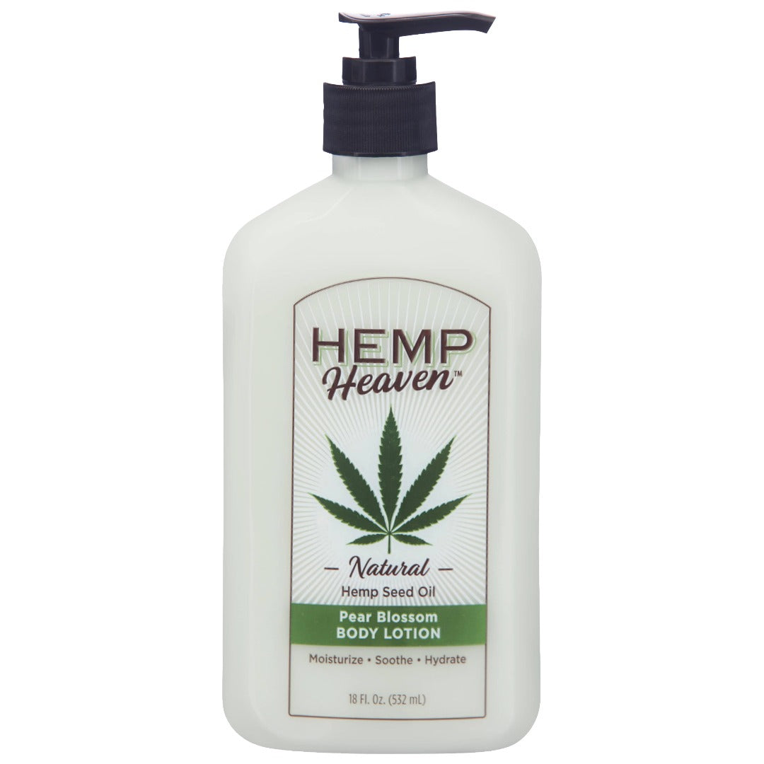 18oz Hemp Heaven Seed Oil Pear Blossom Lotion -20870